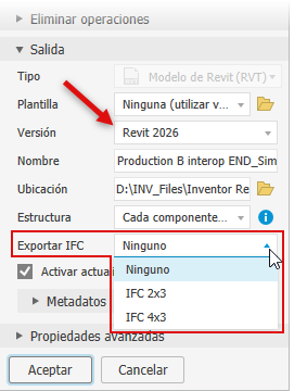 Exportar IFC