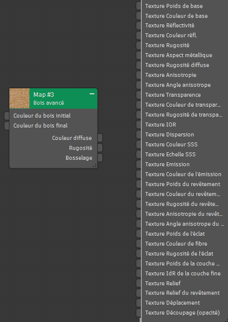 Screenshot of the view window in the slate material editor
