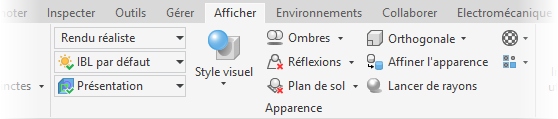 Remplacements d’apparence des vues