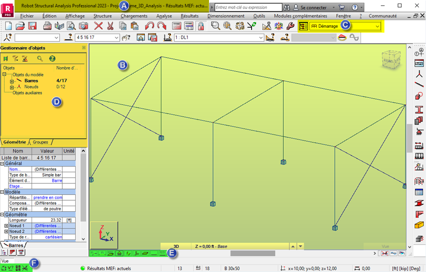 Interface utilisateur Robot