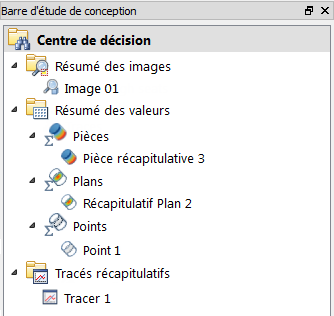 barre d’étude de conception