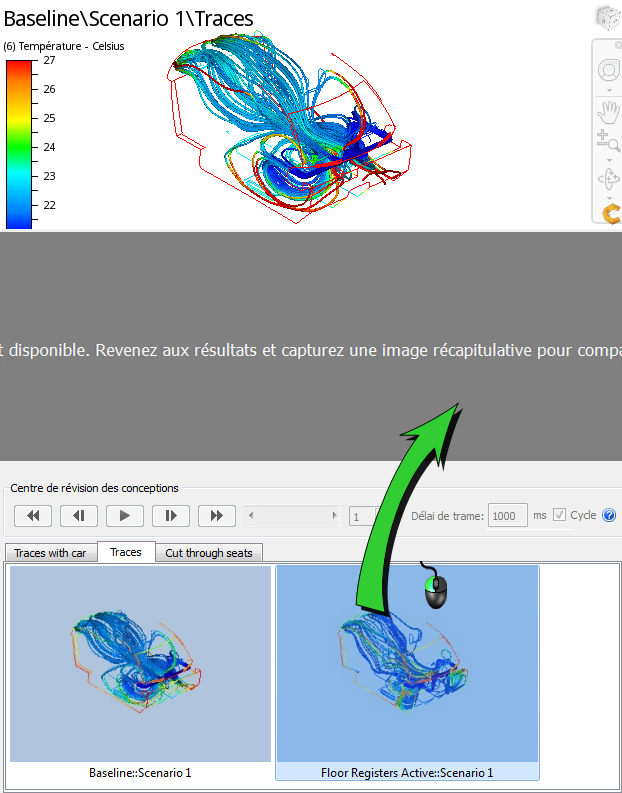 fractionner les tracés