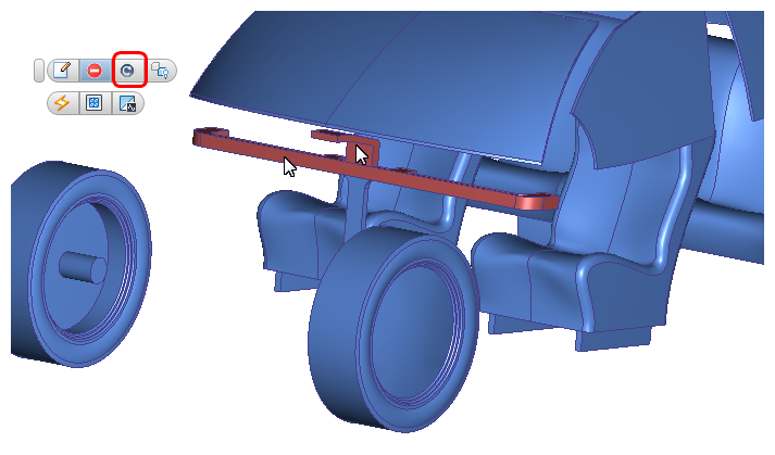 masquer le volume d’air