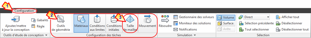 principes de base du ruban