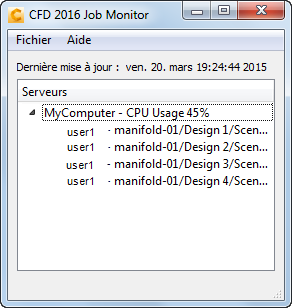 gestionnaire des tâches