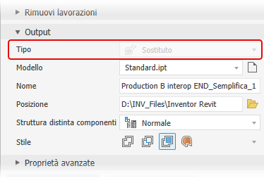 Simpified Substitute output