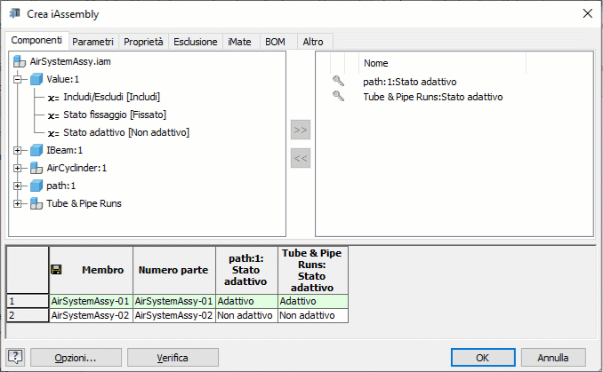 Iassembly Author Pipe config