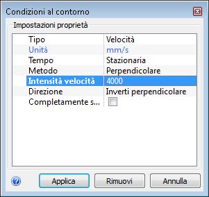 Intensità velocità