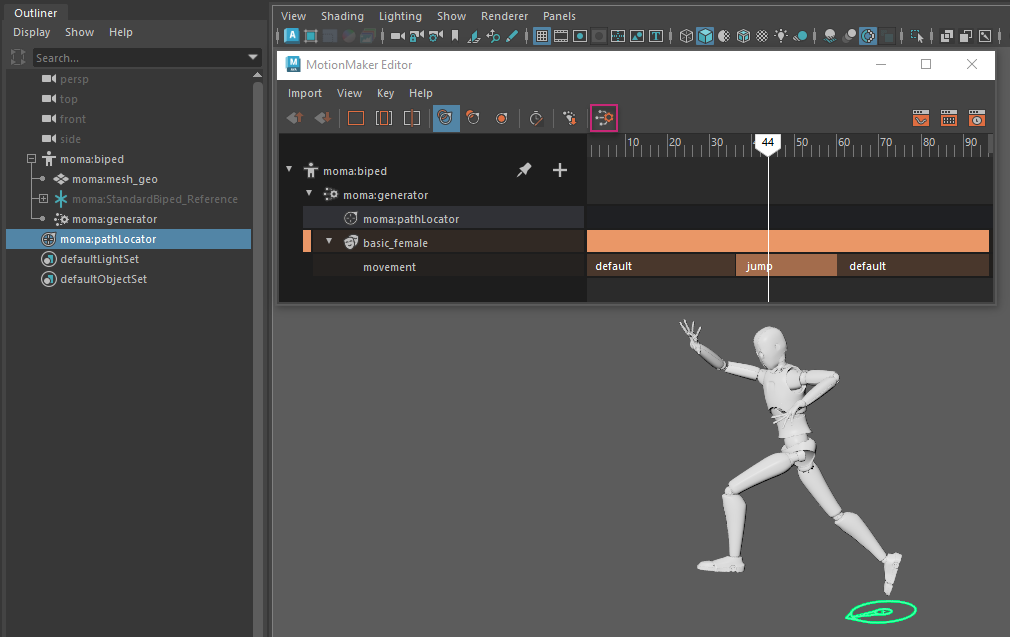 MotionMaker - モーションを生成する
