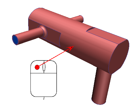 パイプ壁を選択