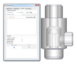 内部流体ボリューム ツール