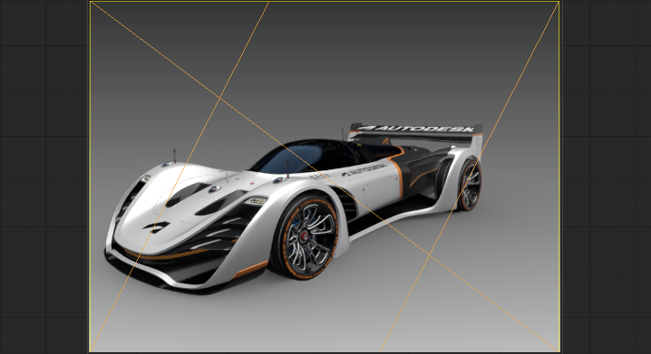 黄金三角形をミラー