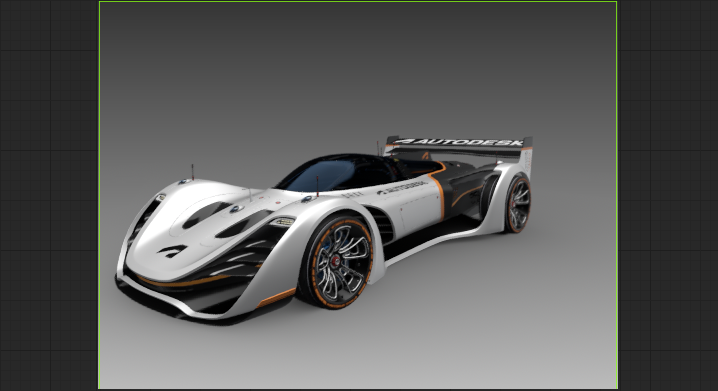 スナップショット レンダリング領域フレーム