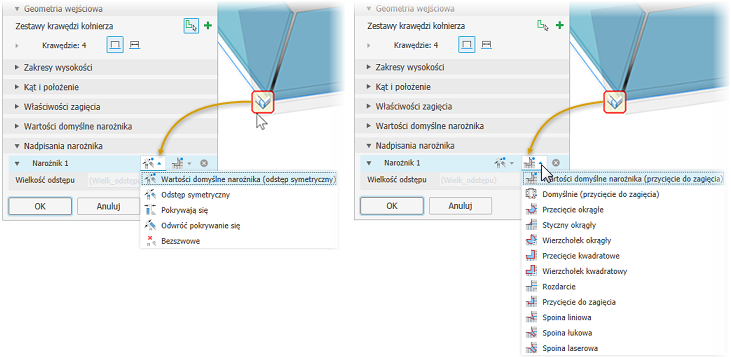 Nadpisania narożnika