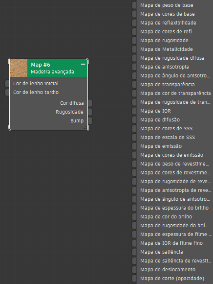 Screenshot of the view window in the slate material editor
