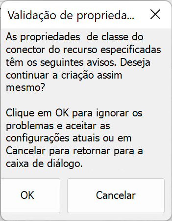 validação de propriedades antes