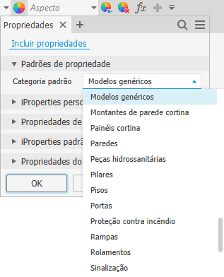 Categoria padrão