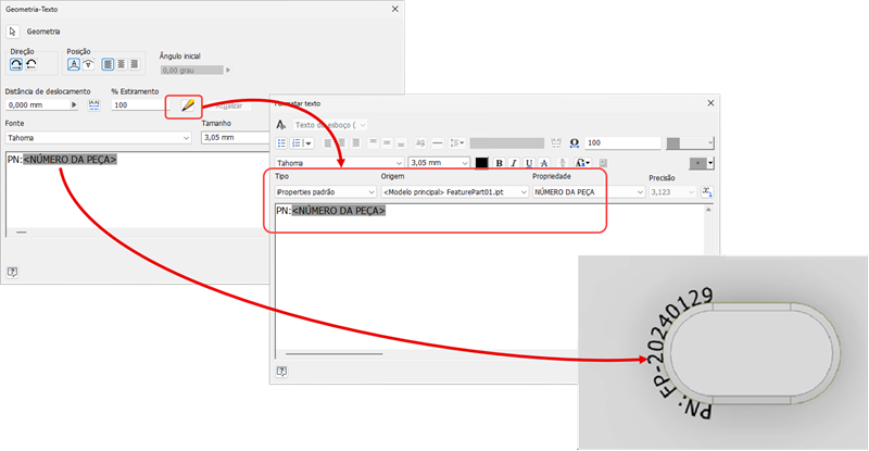 Metadados de cartão de markdown