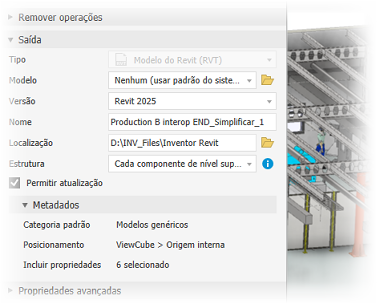 Simplificar e exportar