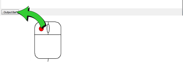 expand output bar