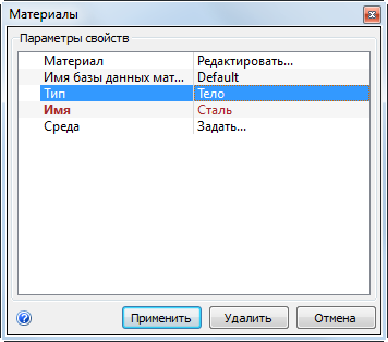 применение материалов