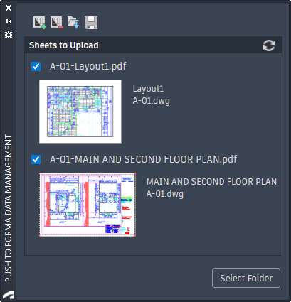 AutoCAD LT 2027 ヘルプ | PUSHTOFORMAOPEN (Command) | Autodesk