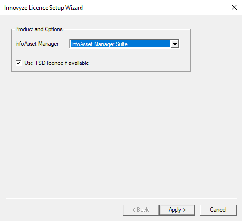 Use Viewer Licence option
