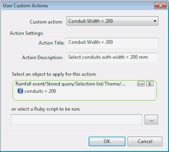 Compare network dialog