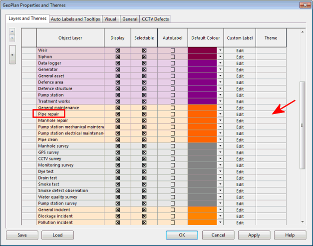 Pipe Repair Layer and Theme
