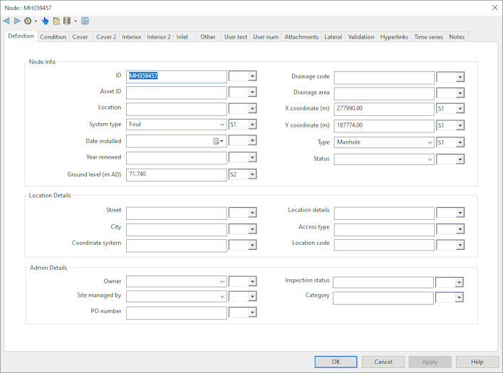 Tabbet Property Sheet