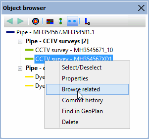 Browse related option