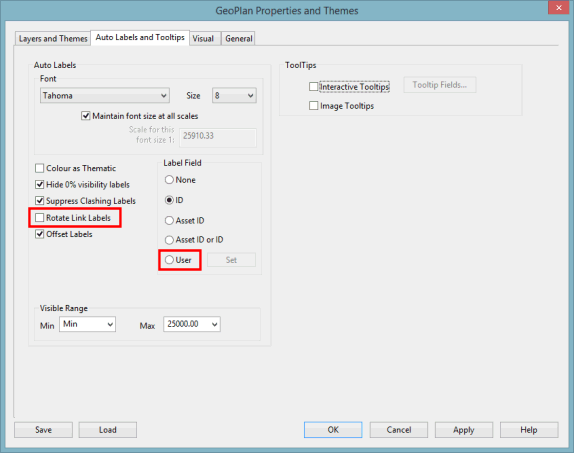 Setting up Autolabels