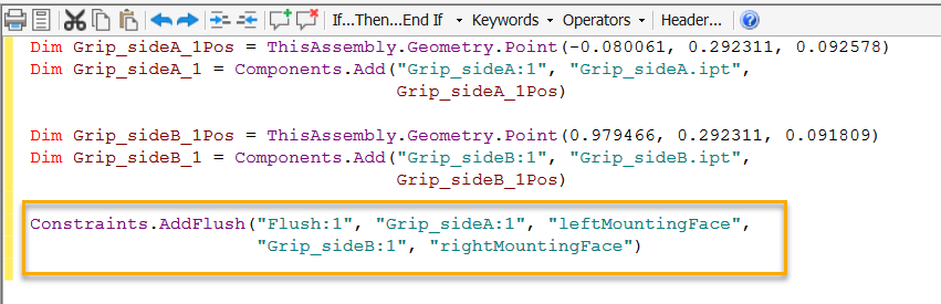 Create a Rule to Add Constraint(s) Directly to Faces and Edges