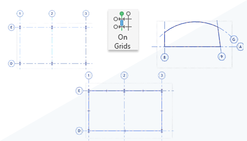 Analytical Elements at Grids