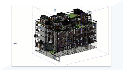 Real-time section box in accelerated views in Revit 2027