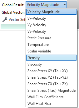 global result contxt panel