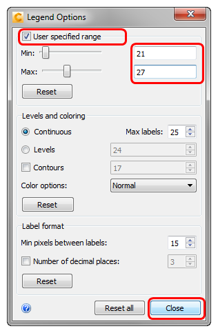 temperature differences