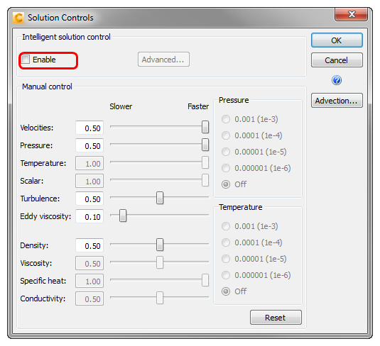 disable solution control