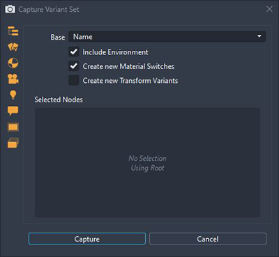 Capture Variant Set