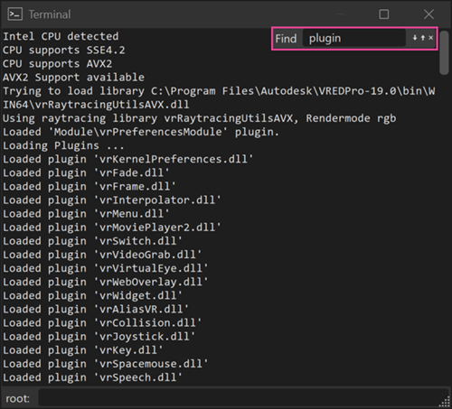 Terminal Search with Ctrl+F