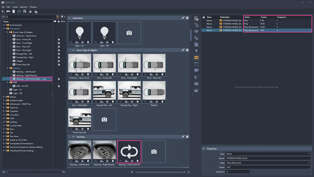 Animation Playback Options
