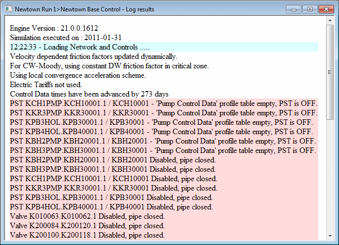 Log Results