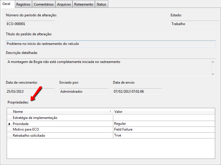 configurações do Vault