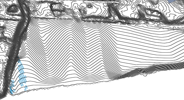 放宽的坡度冲突