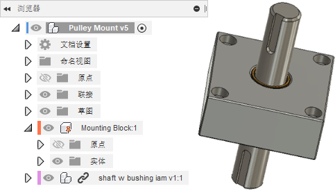 插入的 AnyCAD 文件