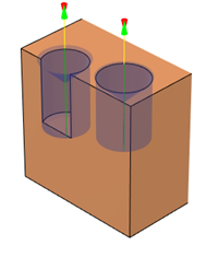 部分孔