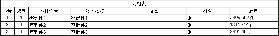 占位符表格示例