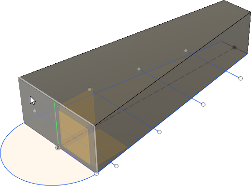已选择最近平面