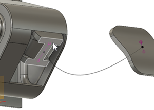 油门踏板大放样轮廓