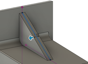 油门踏板加强筋特征